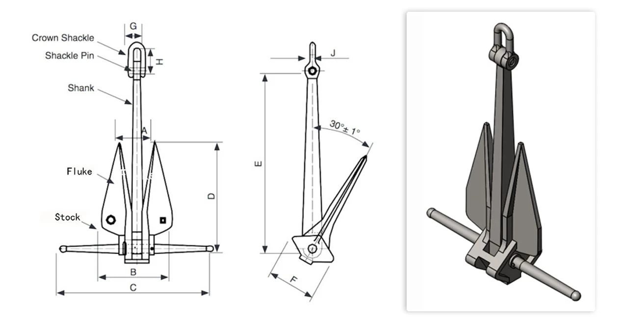 anchor drawing